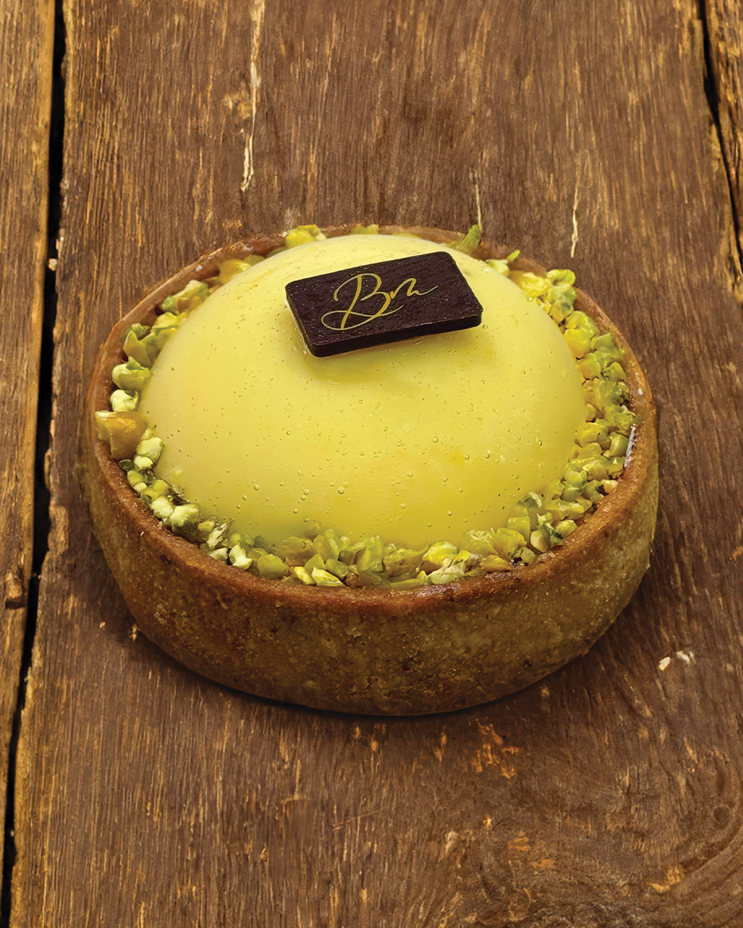 TARTELETTE AU CITRON ET PISTACHES HACHÉES