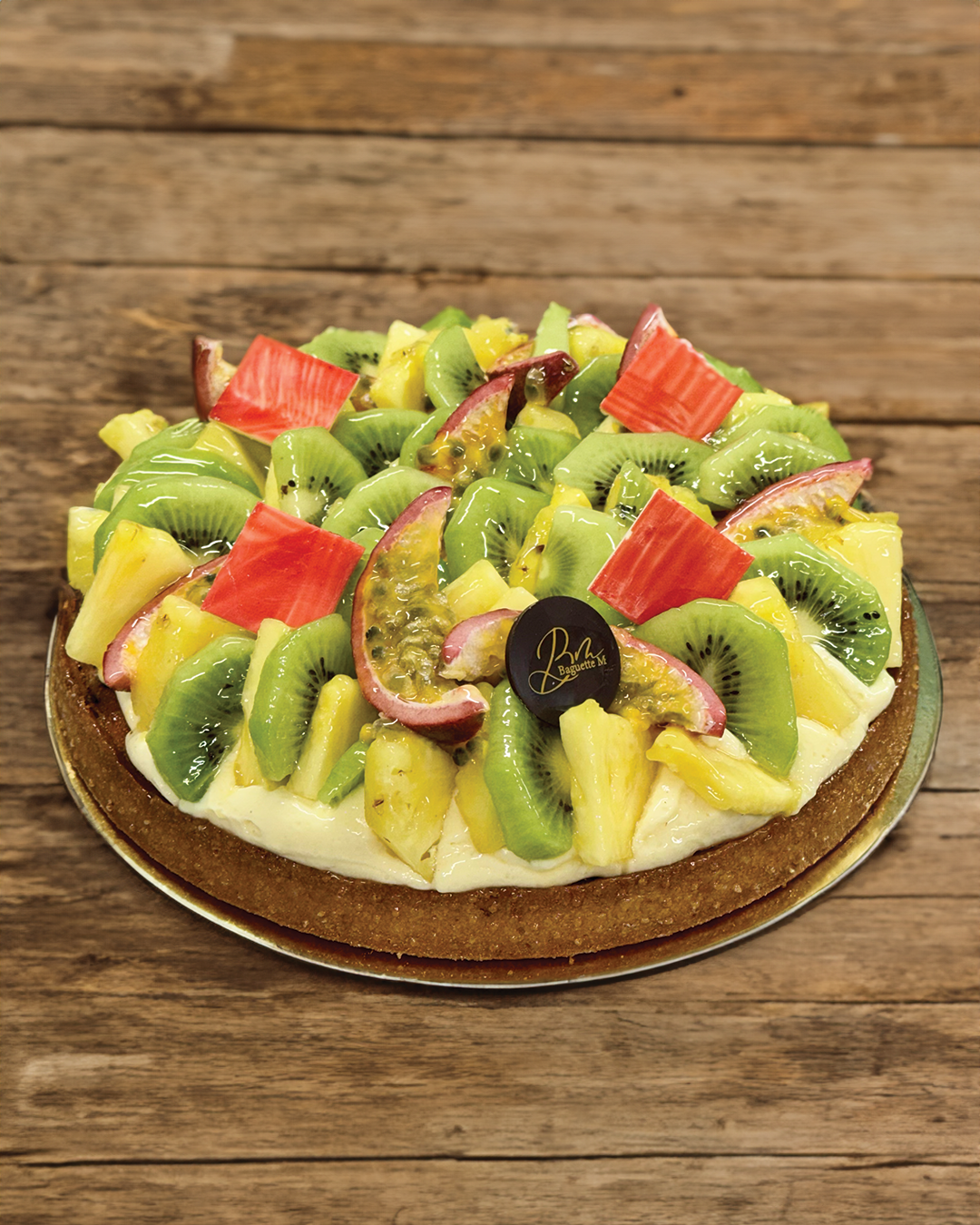 TARTE AUX FRUITS ÉXOTIQUE