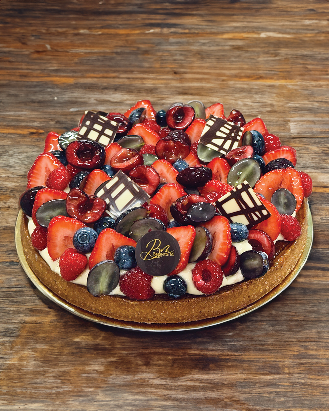 TARTE AUX FRUITS ROUGES