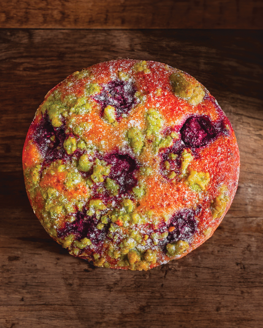 FINANCIER GRIOTTES / PISTACHE