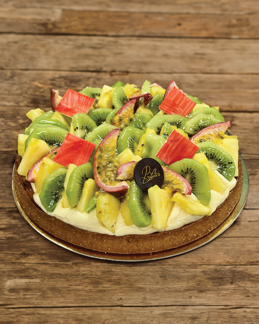 TARTE AUX FRUITS ÉXOTIQUE